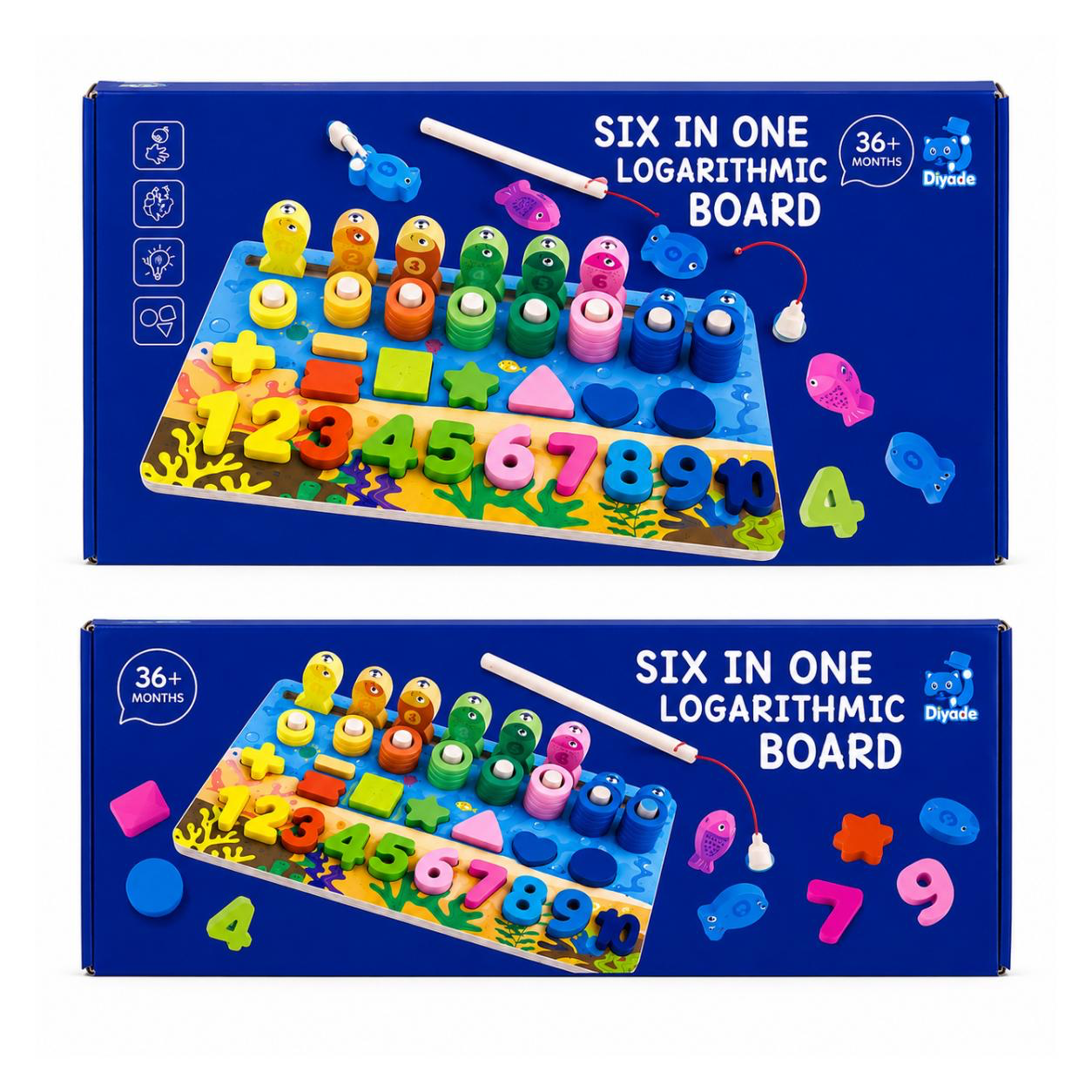 Six in One Logarithmic Board