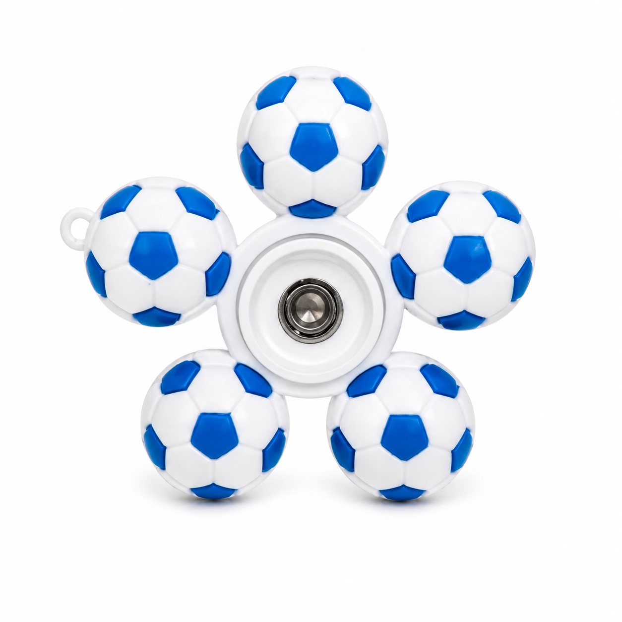 Football Fidget Spinner Keychain